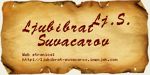 Ljubibrat Suvačarov vizit kartica